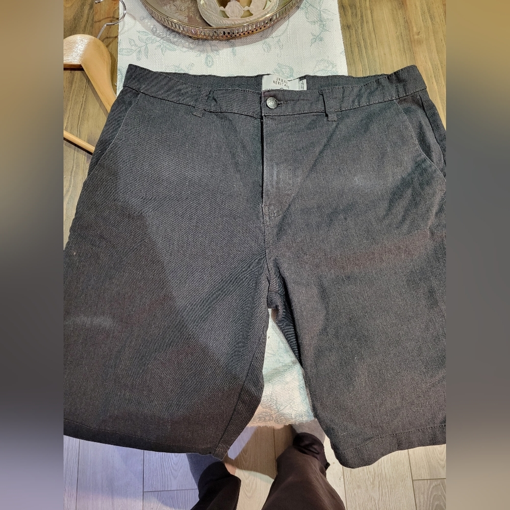 Grey urban heritage shorts